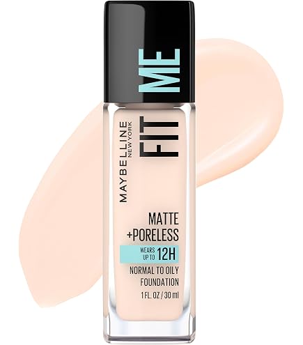 Amazon.com : Maybelline Fit Me Dewy + Smooth Liquid Foundation
